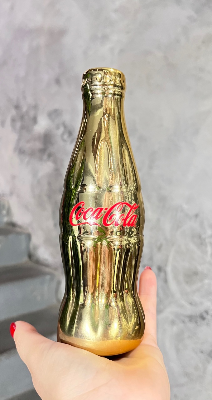 Garrafa Coca Cola - Cerâmica - daydecorafestas