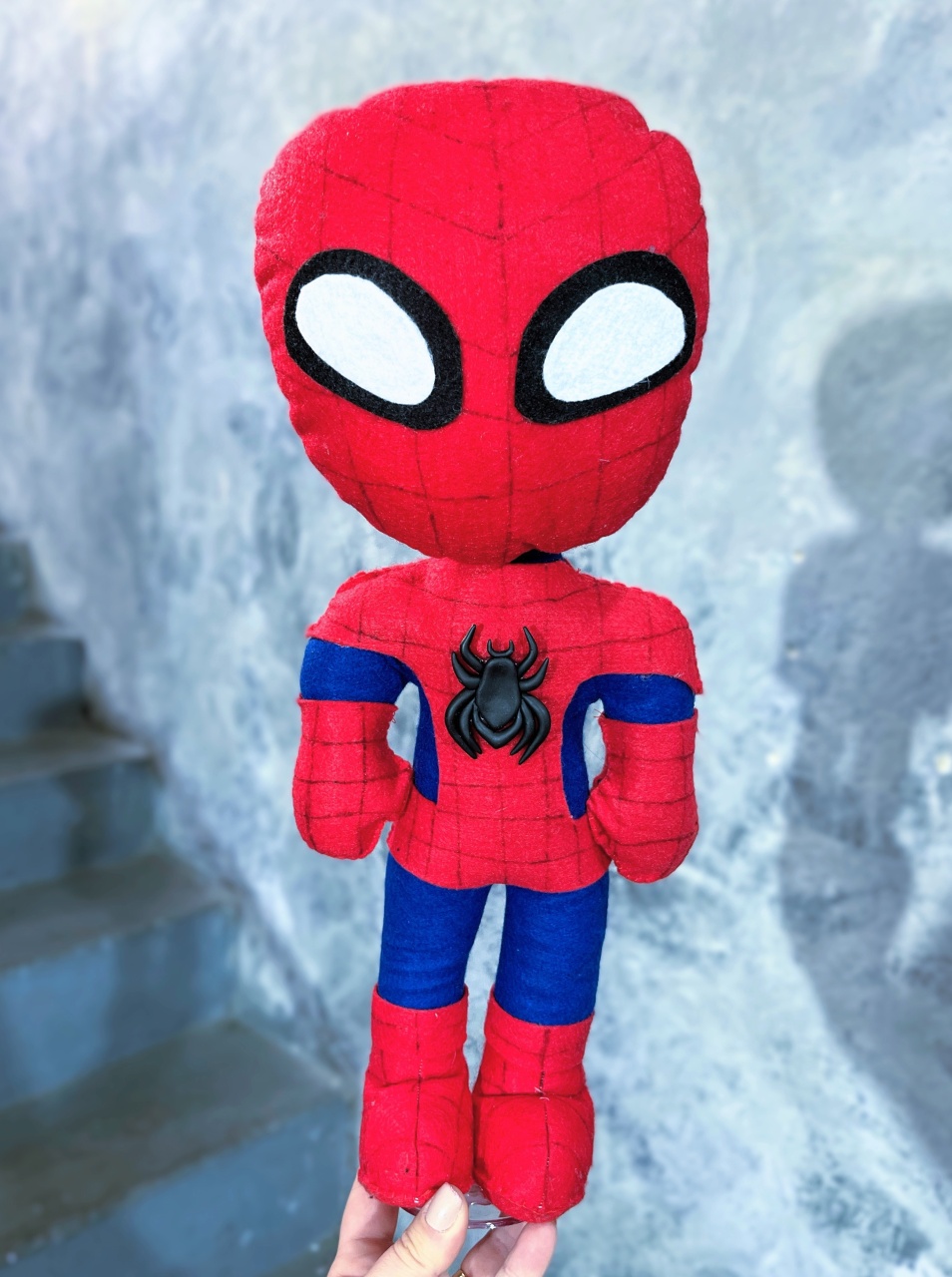 Homem Aranha - Feltro - daydecorafestas