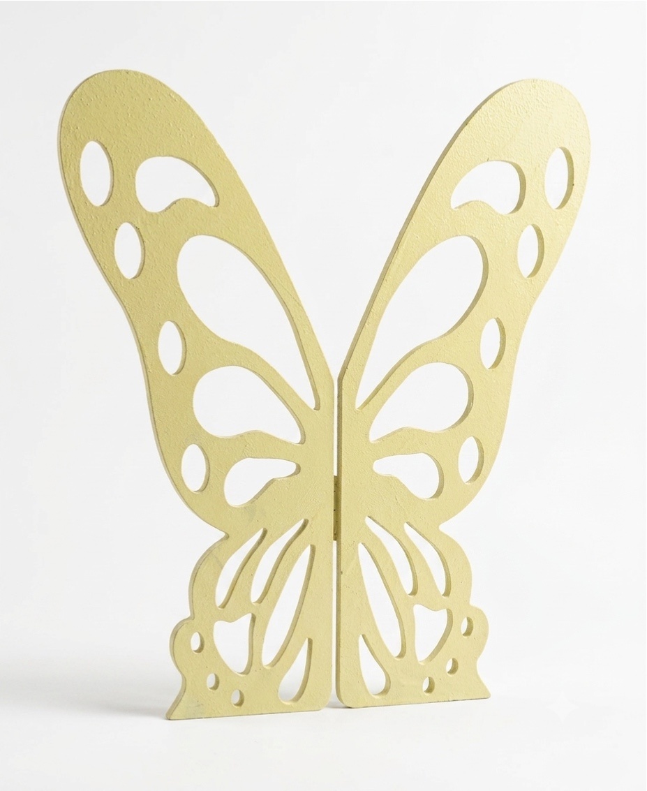 Borboleta Mdf P -  Amarelo Candy - daydecorafestas