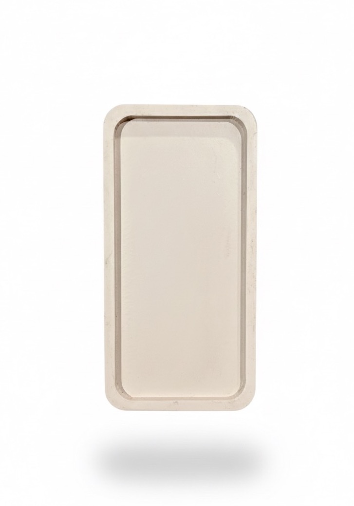 Bandeja Bege Retangular Mdf - daydecorafestas
