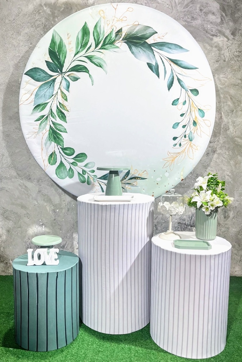 Kit - Verde Floral 1 - daydecorafestas