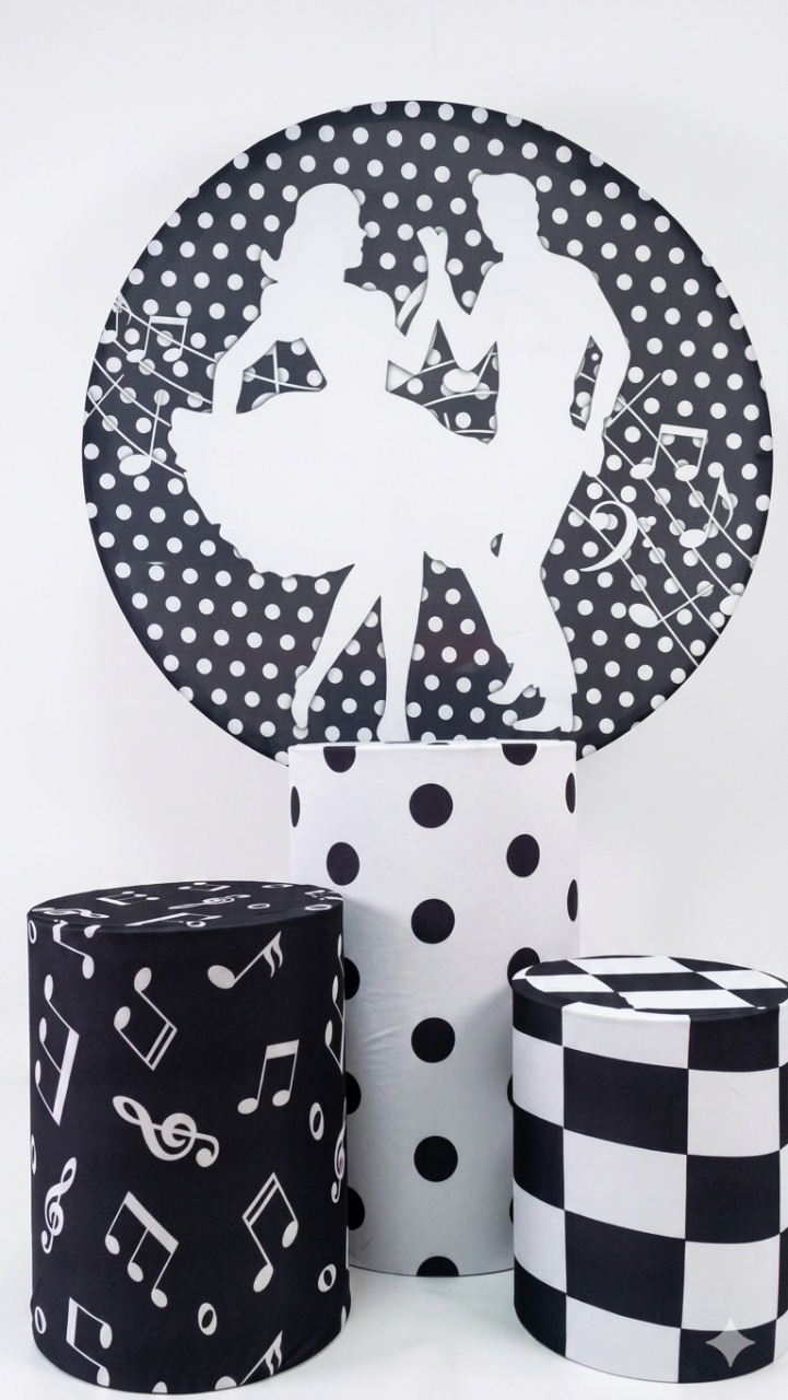 Kit - Anos 60 - daydecorafestas