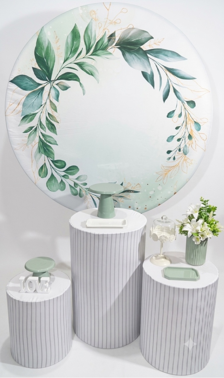 Kit - Verde Floral - daydecorafestas