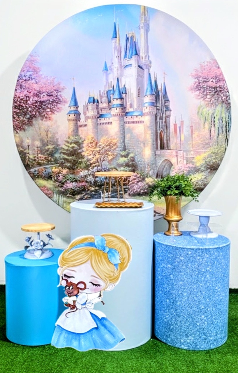 Kit - Cinderela Cute - daydecorafestas