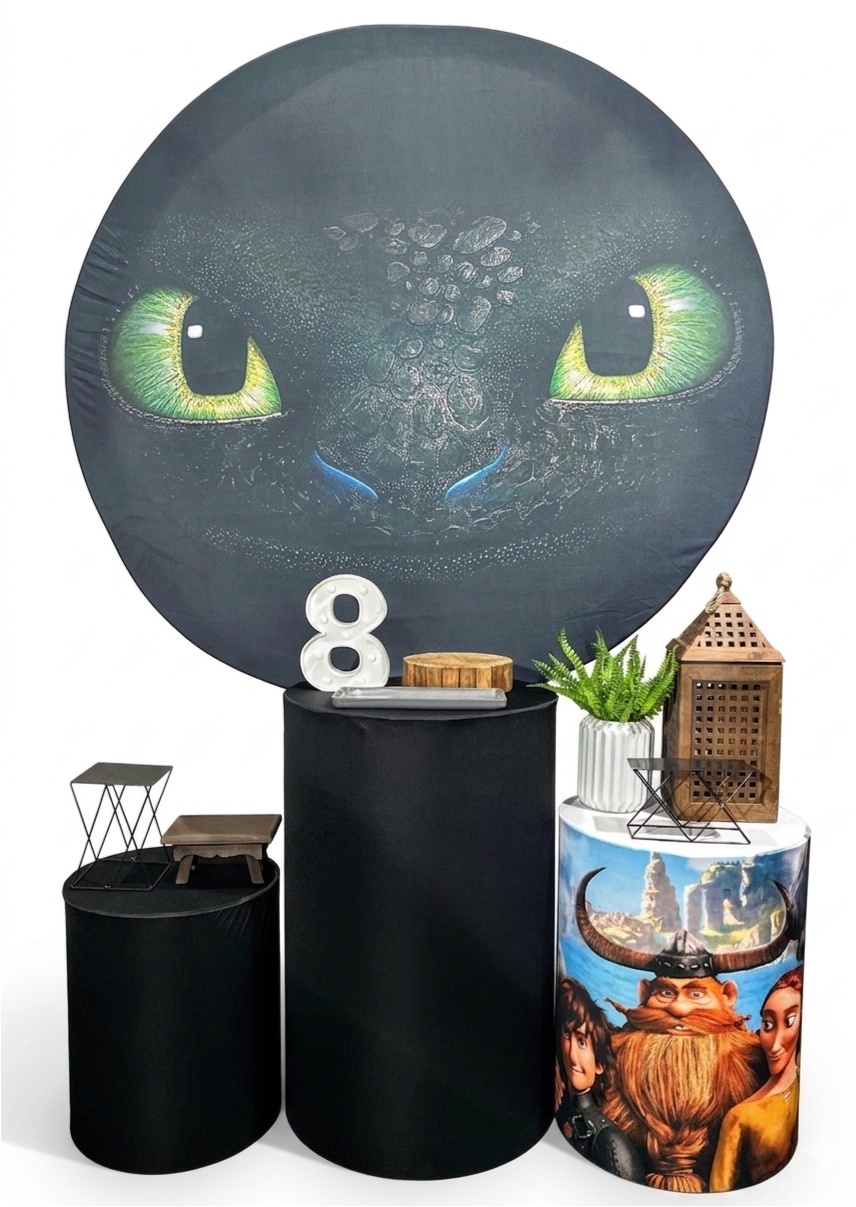 Kit - Como Treinar Seu Dragão - daydecorafestas