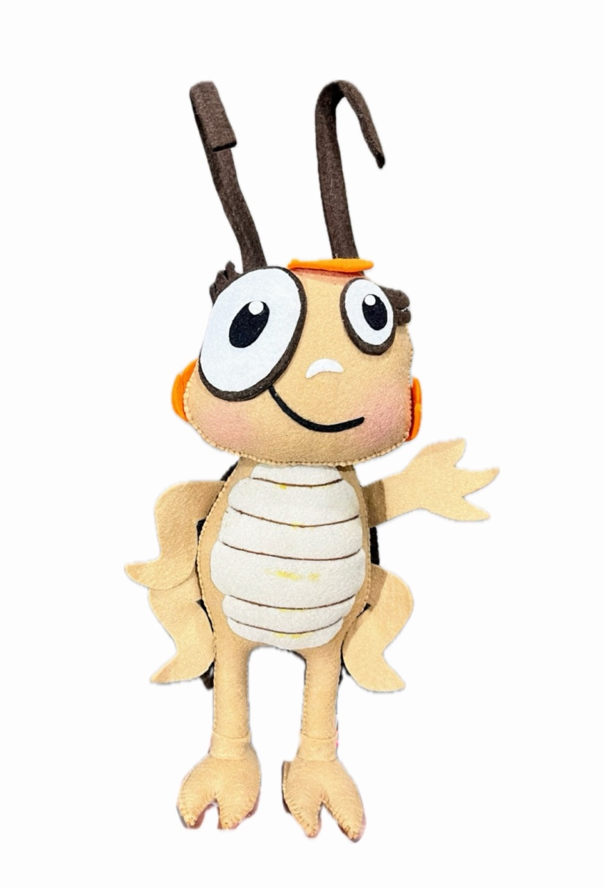 Galinha Pintadinha - Baratinha - Feltro - daydecorafestas
