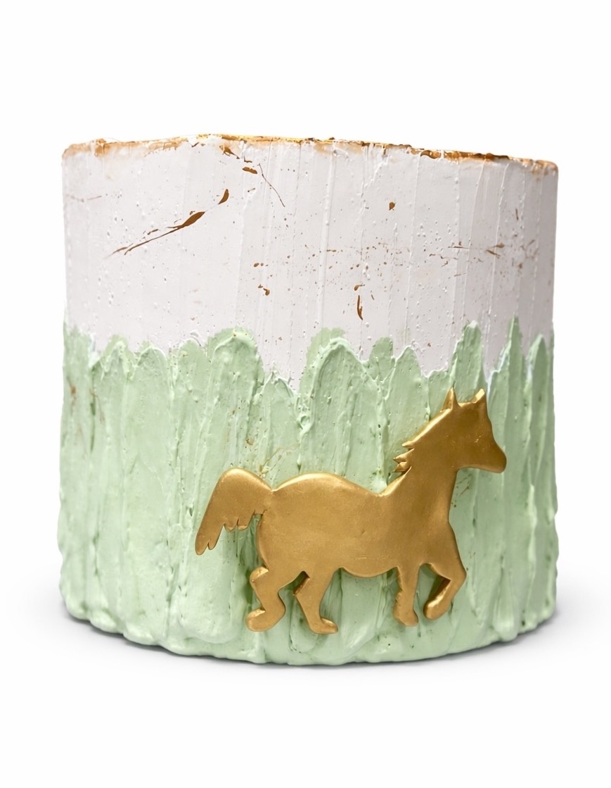 Bolo Fake - Cavalo 1 Andar - daydecorafestas