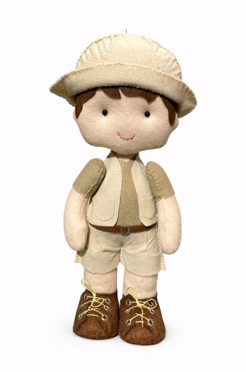 Safari - Menino - Feltro  - daydecorafestas
