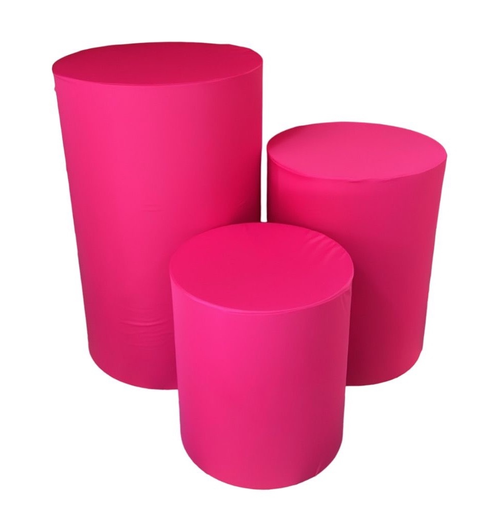 Trio Capas - Pink - daydecorafestas
