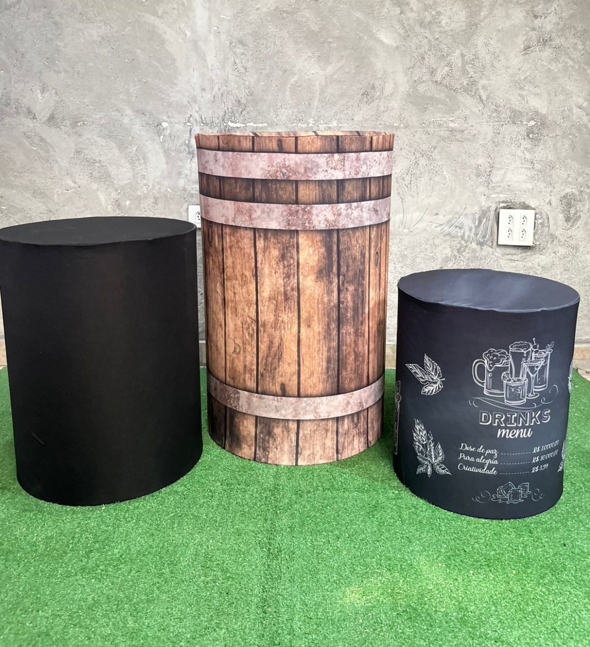 Trio de Capas - Churrasco - daydecorafestas