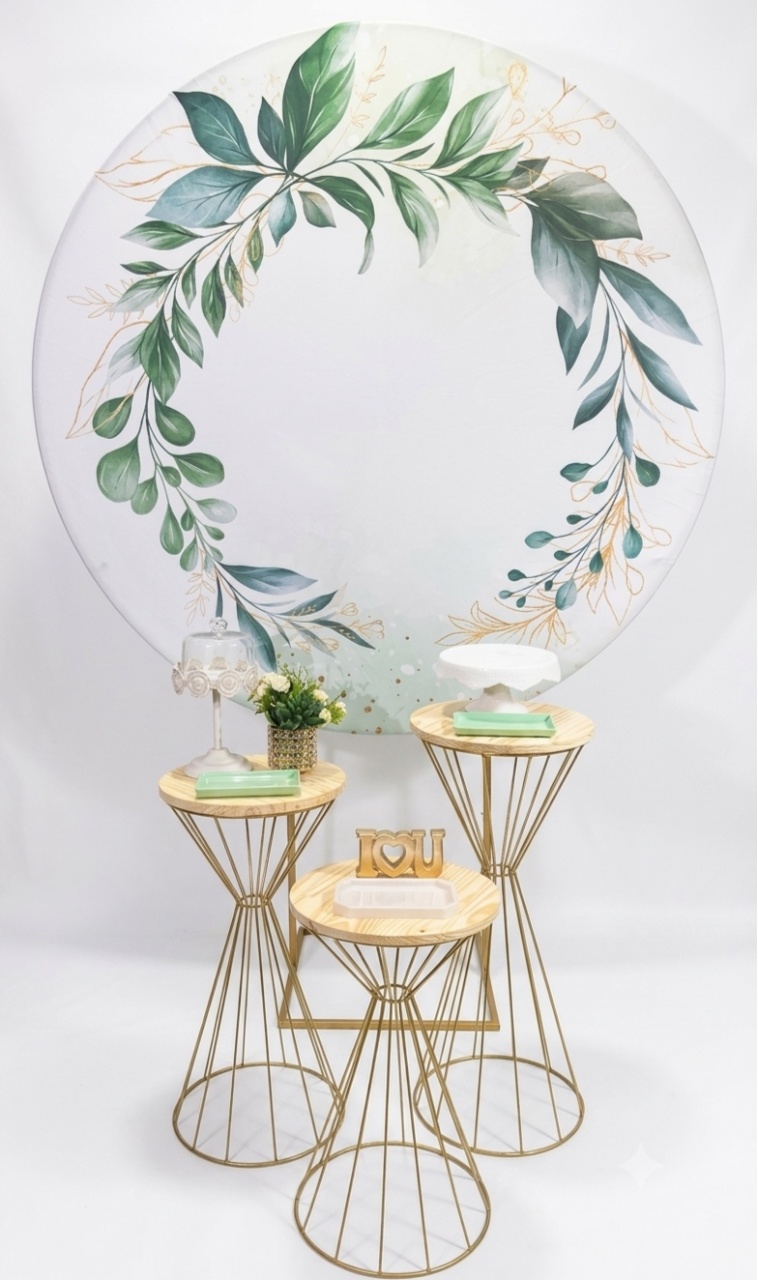 Kit - Verde Floral 3 - daydecorafestas
