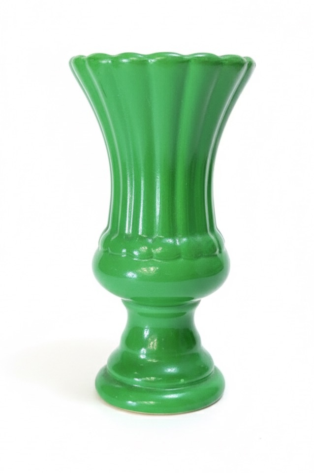Vaso Cerâmica Verde Escuro - Pp - daydecorafestas