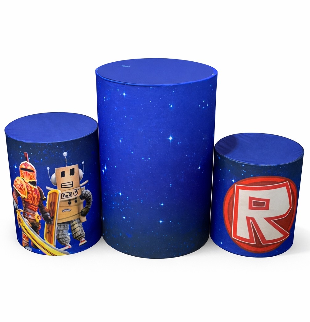 Trio de Capas - Roblox - daydecorafestas