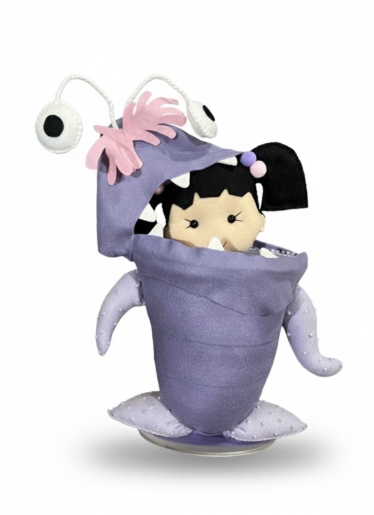 Monstros Sa - Boo - Feltro - daydecorafestas