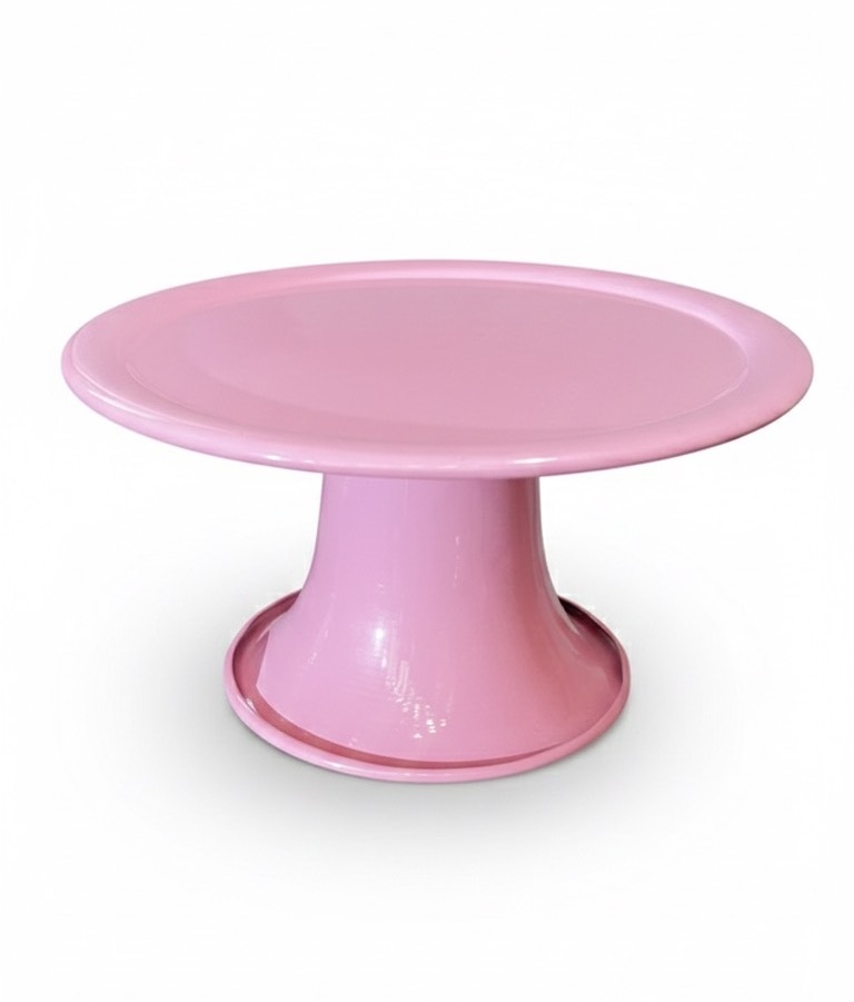 Bandeja Rosa Candy Ferro - P  - daydecorafestas