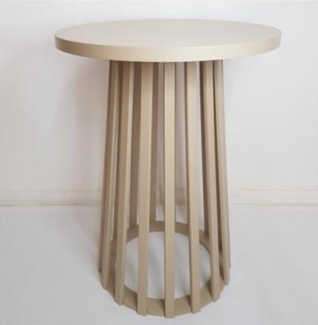Mesa Bege Ripada - M - daydecorafestas