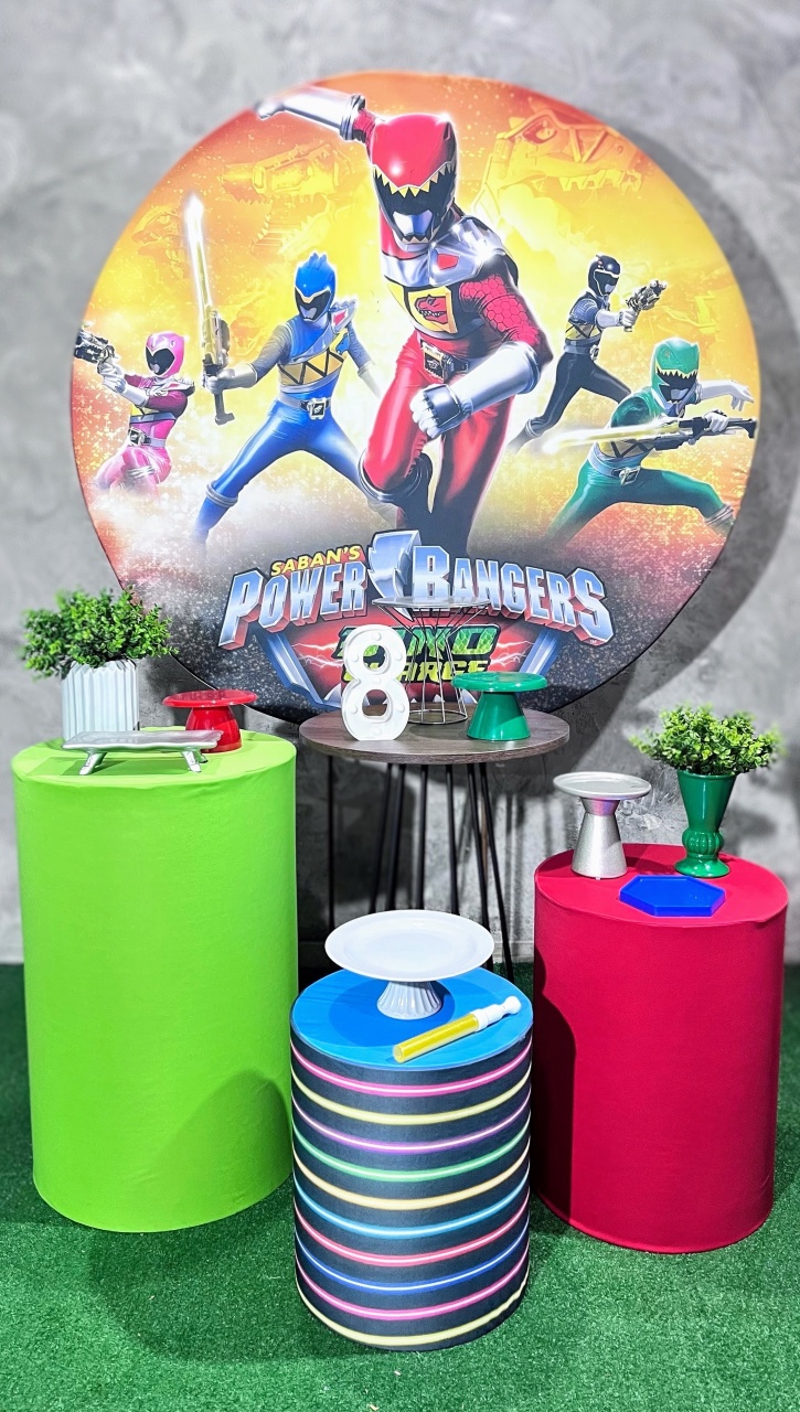 Kit - Power Rangers 3 - daydecorafestas