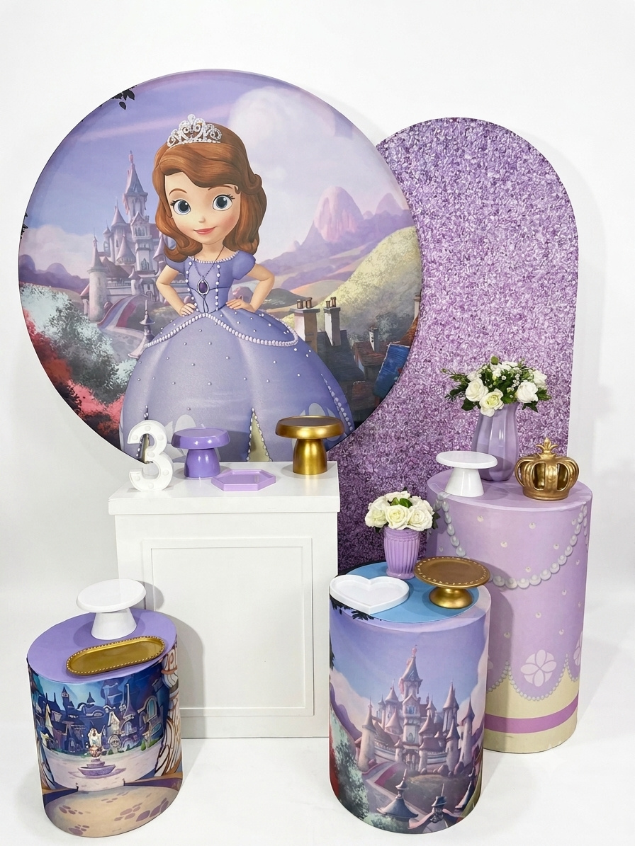 Kit - Princesinha Sophia 4 - daydecorafestas