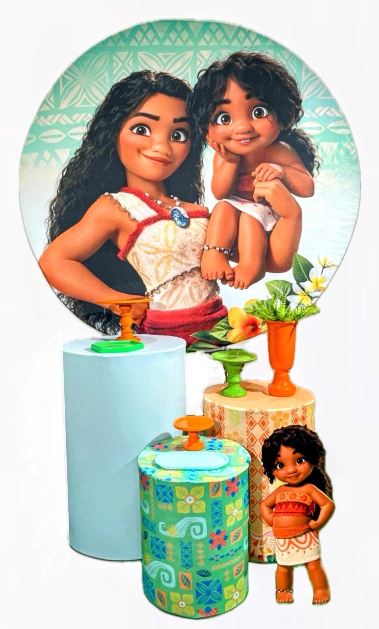 Kit - Moana 2 - daydecorafestas