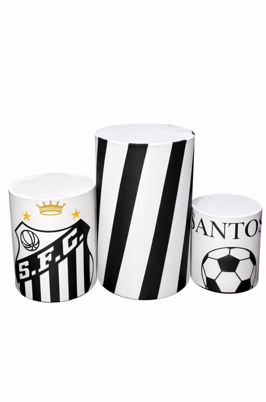 Trio Capas - Santos 2 - daydecorafestas
