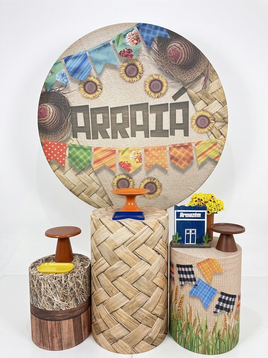 Kit - Arraiá - daydecorafestas