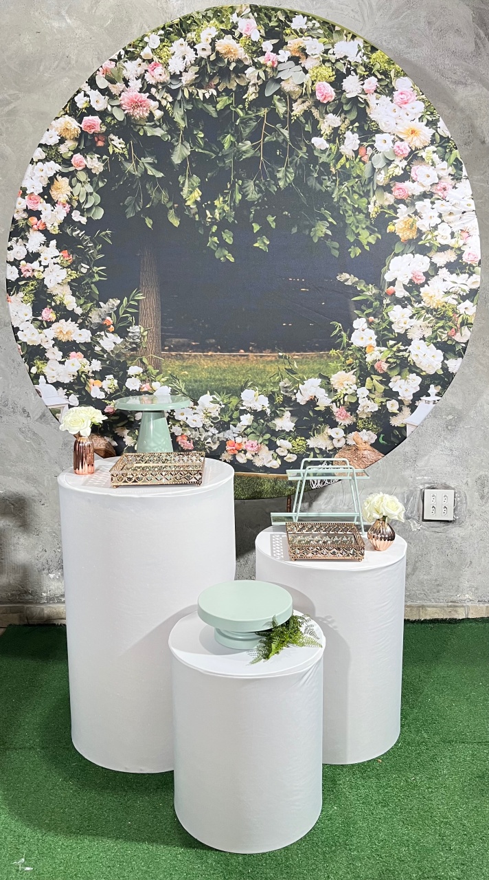 Kit - Verde E Rosê Gold - daydecorafestas