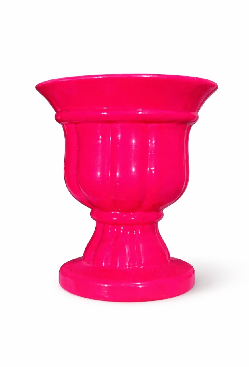 Vaso Pink Cerâmica - Pp  - daydecorafestas