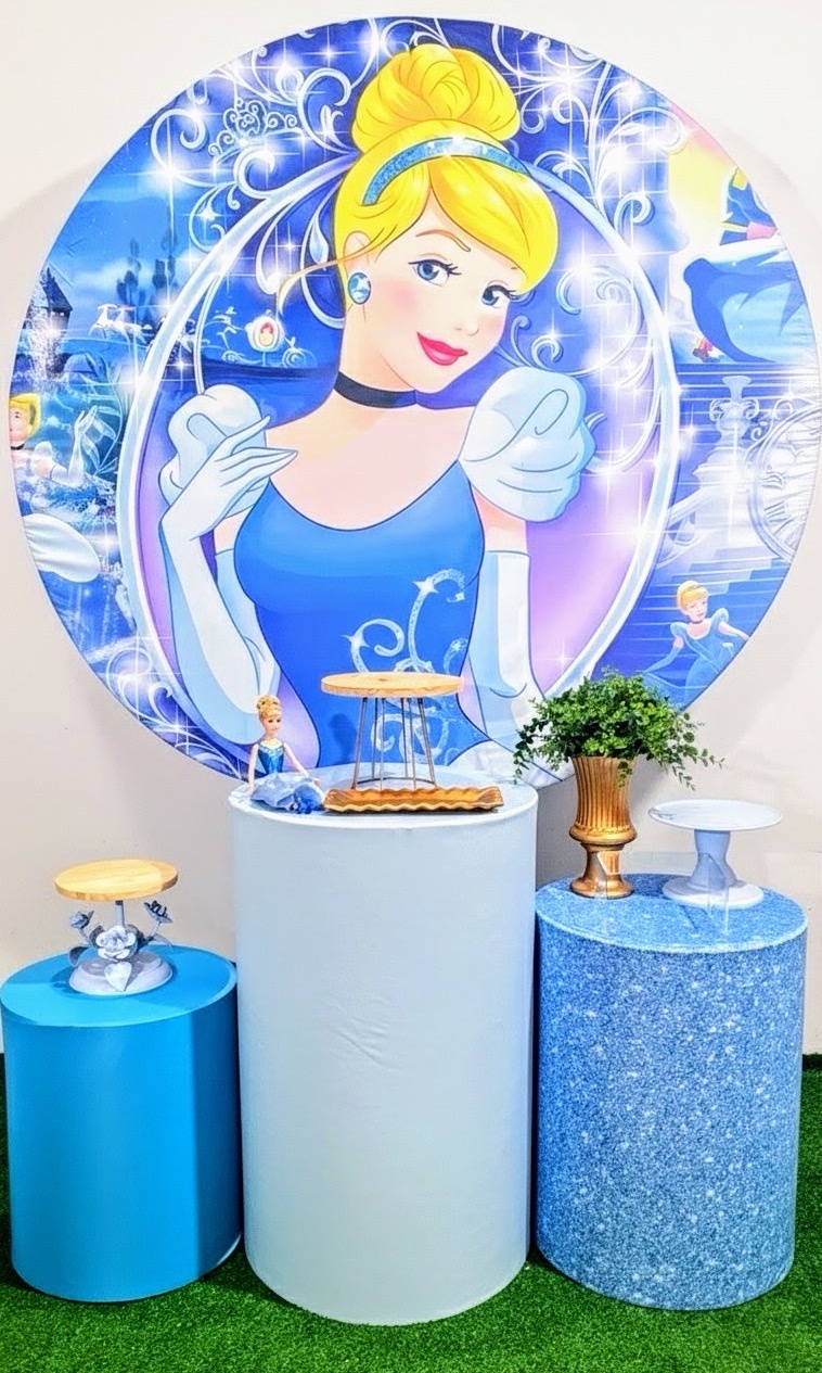Kit - Cinderela  - daydecorafestas