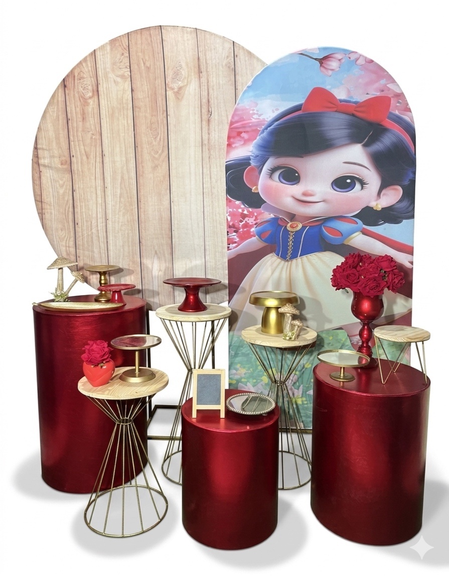 Kit - Branca de Neve Baby Luxo 2 - daydecorafestas