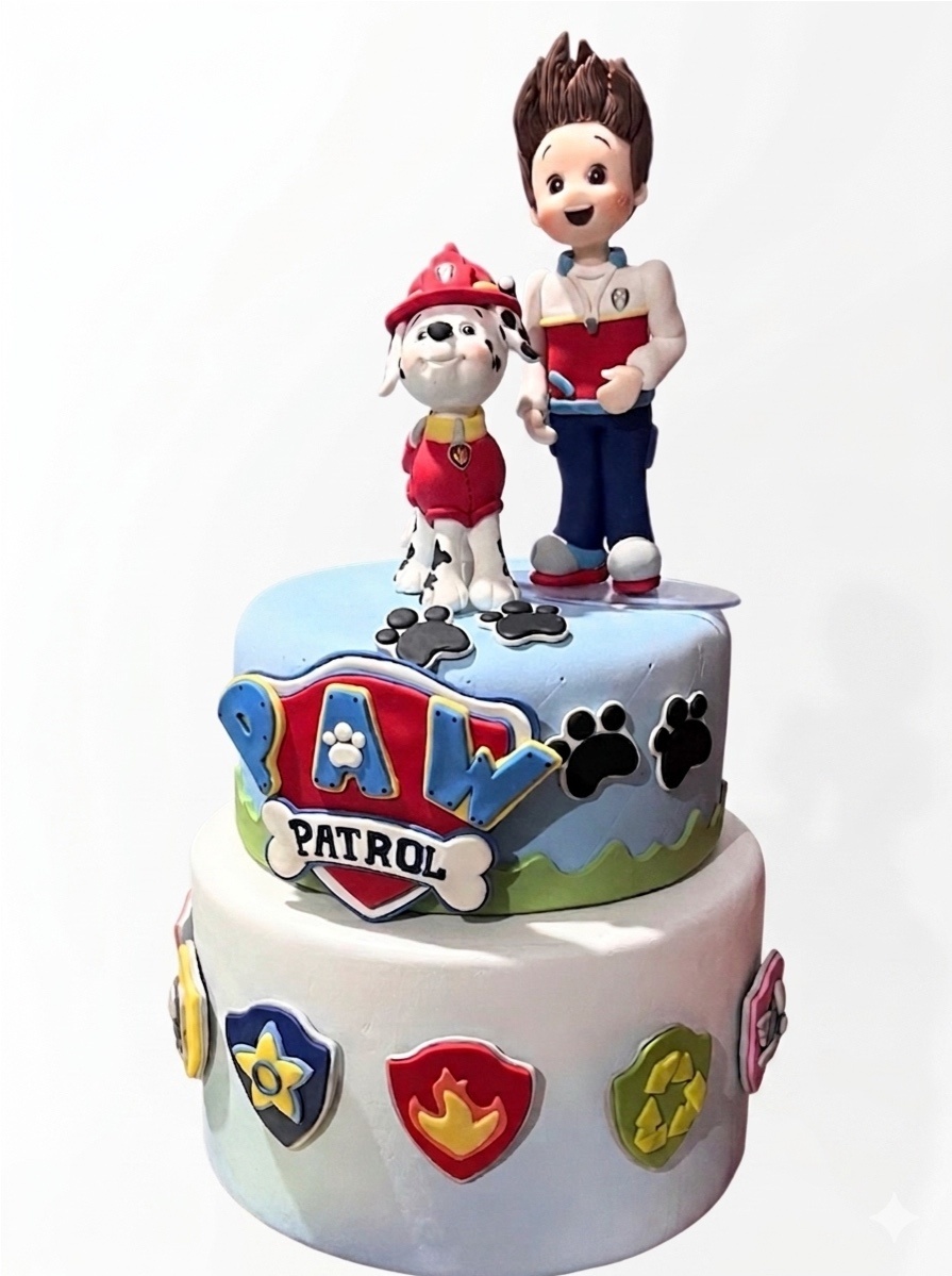 Bolo Fake - Patrulha Canina - daydecorafestas