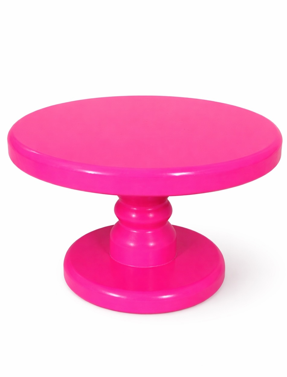 Bandeja Pink Neon Laqueada - P - daydecorafestas