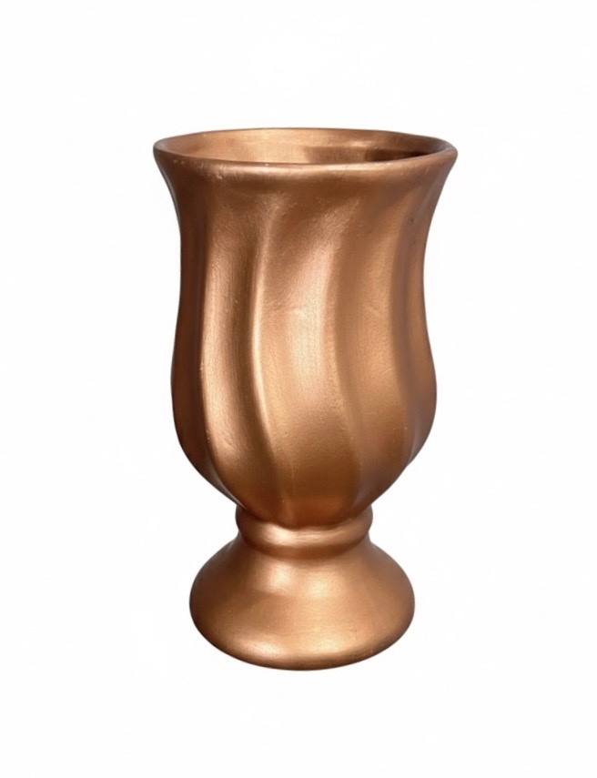 Vaso Rose - Cerâmica  - daydecorafestas
