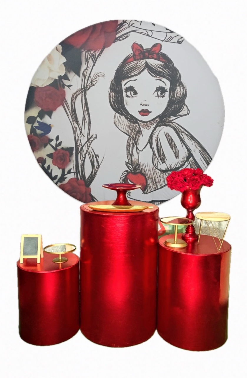 Kit - Branca de Neve Luxo - daydecorafestas