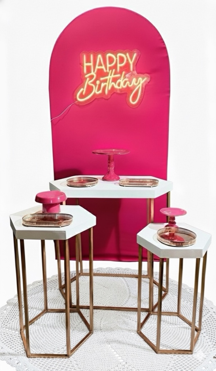 Kit - Pink E Rosê - daydecorafestas
