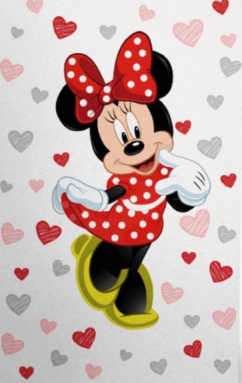 Painel Retangular - Minnie Vermelha  - daydecorafestas