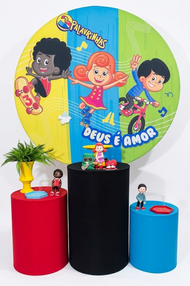 Kit - 3 Palavrinhas - daydecorafestas