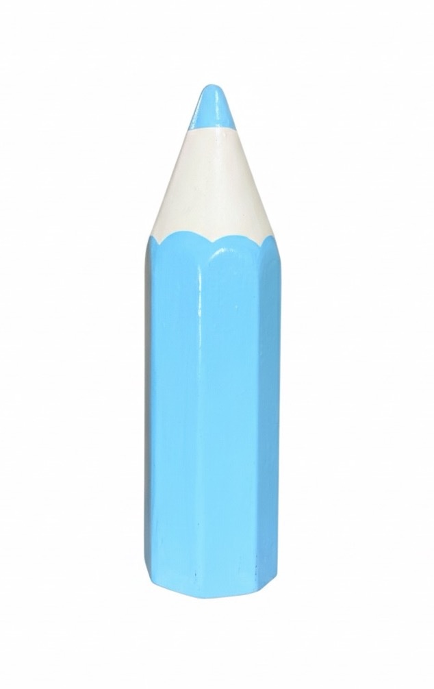Lápis Cerâmica Azul Candy - daydecorafestas