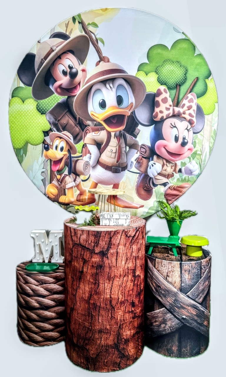 Kit - Mickey Safari - daydecorafestas