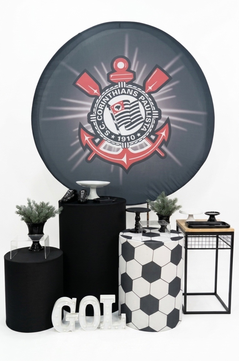 Kit - Corinthians 3 - daydecorafestas