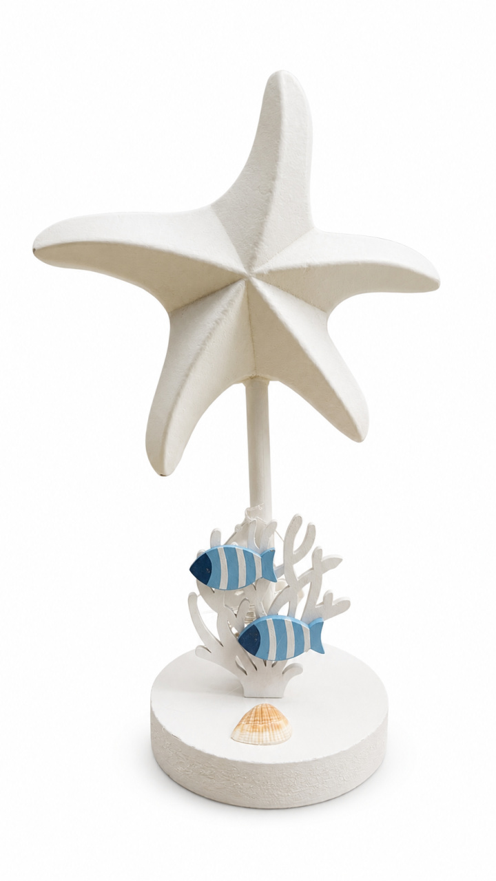 Fundo Do Mar - Estrela Do Mar Com Base - daydecorafestas