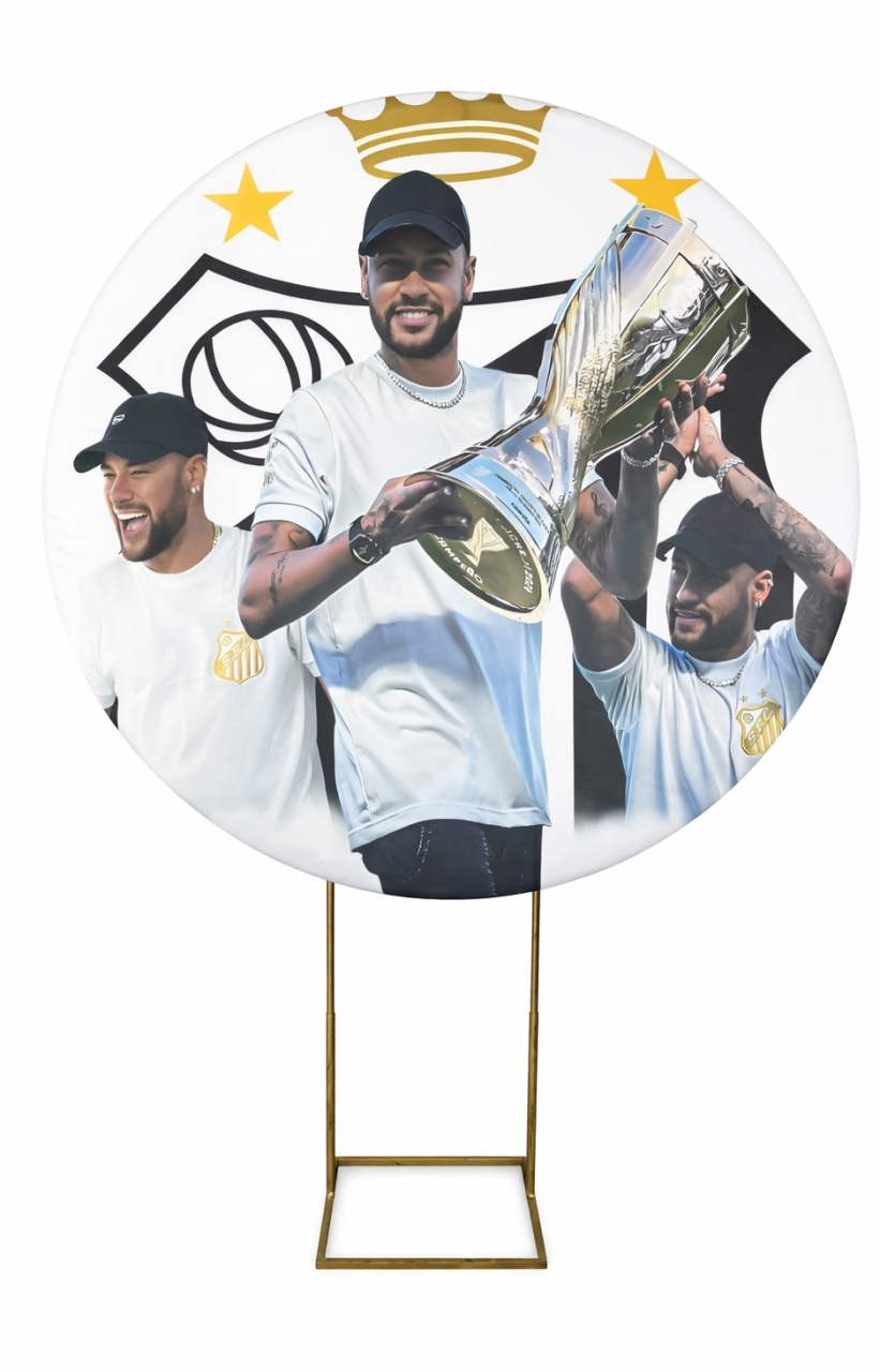 Painel Redondo 1,50 - Neymar - daydecorafestas