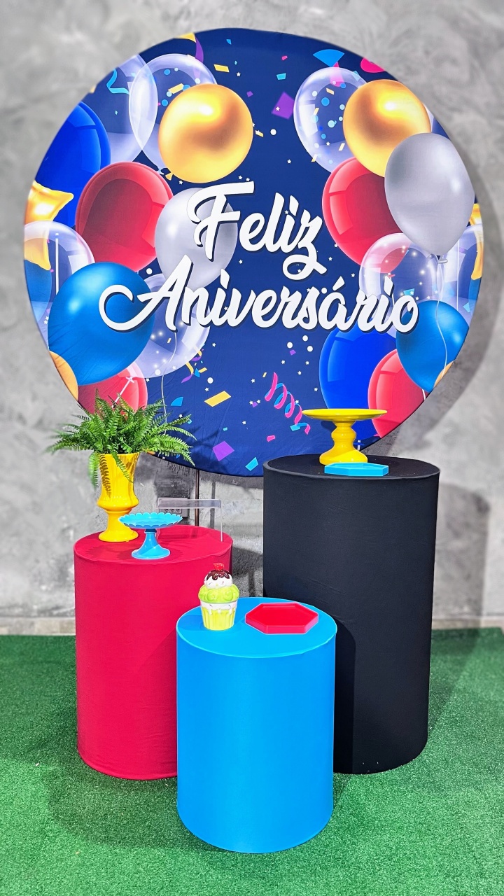 Kit - Feliz Aniversário - daydecorafestas