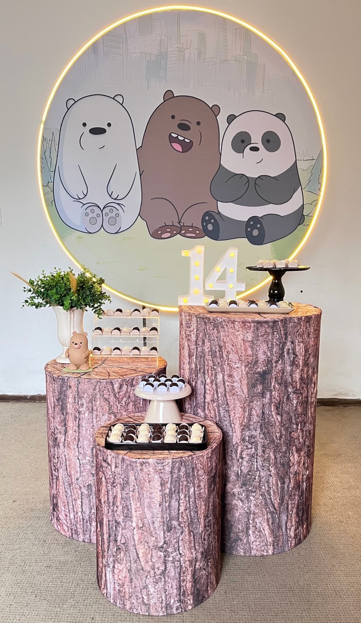 Kit - Urso Sem Curso - daydecorafestas