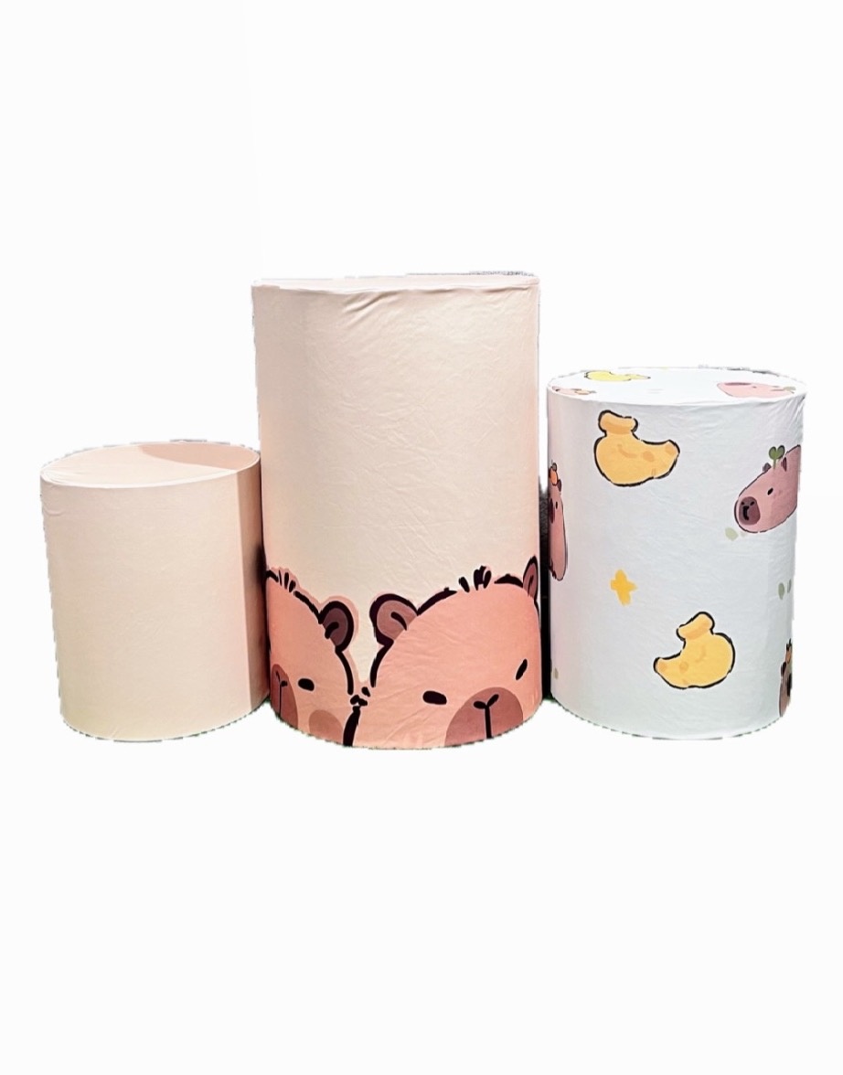 Trio Capas - Capivara - daydecorafestas