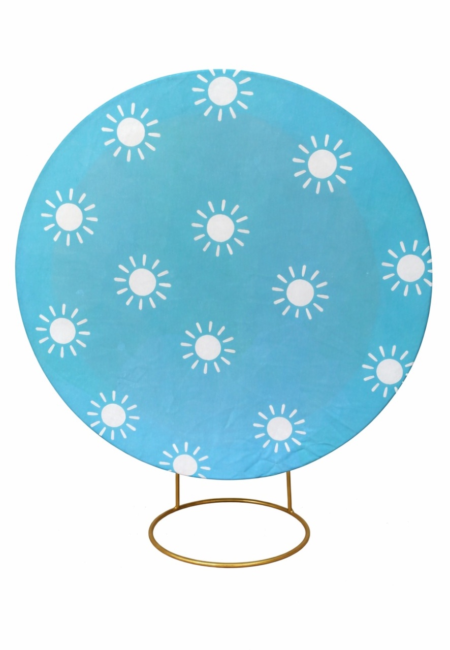 Painel Redondo 0,50 - Sol - daydecorafestas