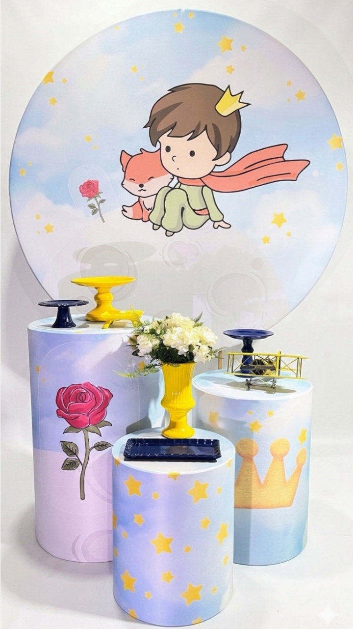Kit - Pequeno Príncipe Moreno - daydecorafestas