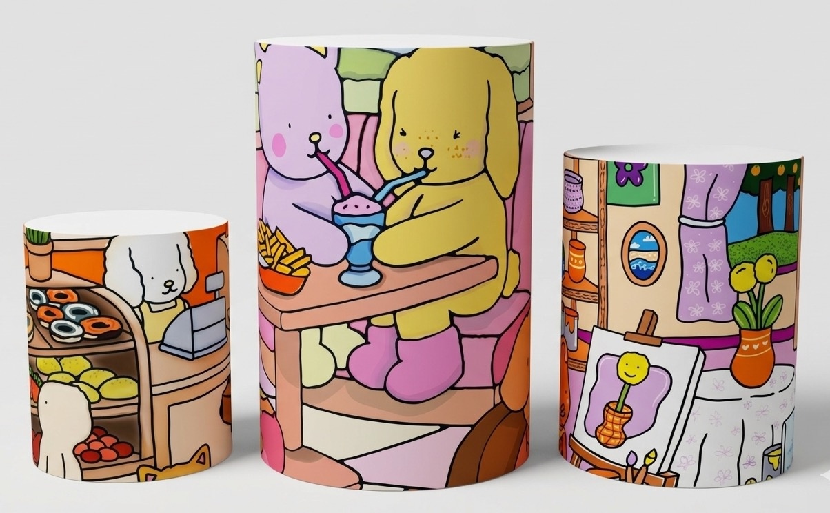 Trio Capas - Bobbie Goods - daydecorafestas
