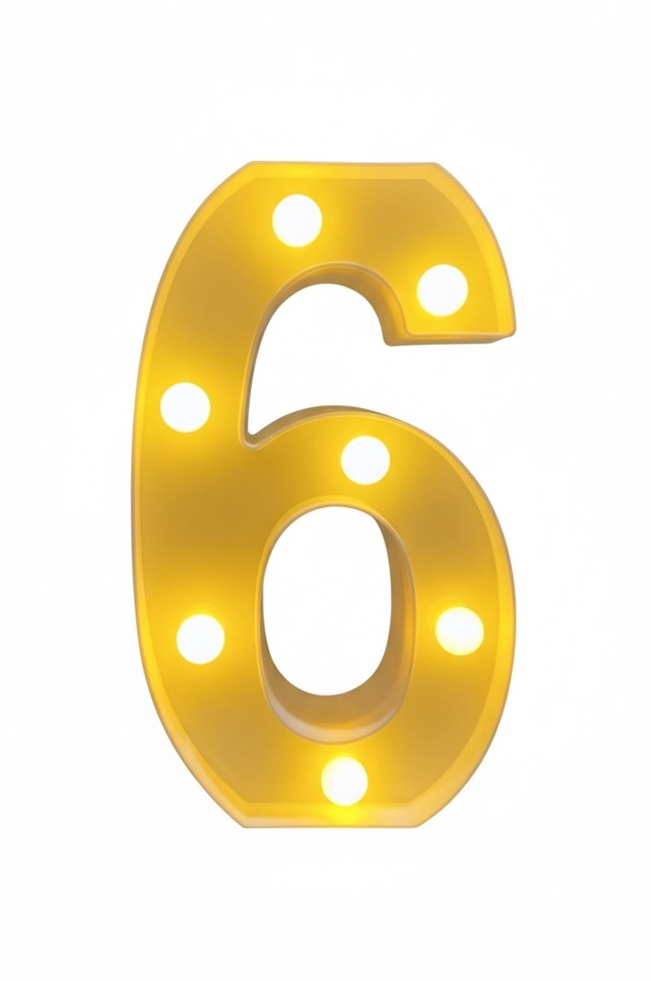 Número 6 Ou 9 - A Pilha - daydecorafestas