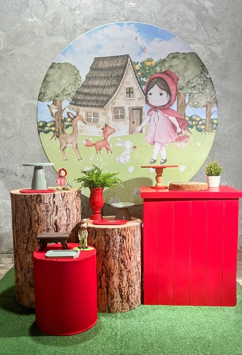 Kit - Chapeuzinho Vermelho 3 - daydecorafestas