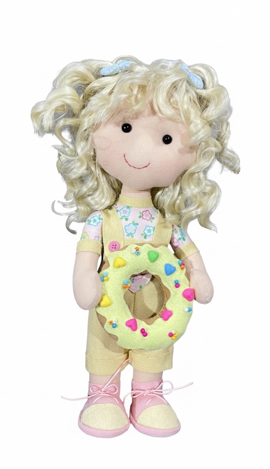 Menina - Doces - Feltro - daydecorafestas